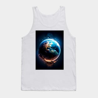 Magic in Chaos: Cosmic Landscapes Tank Top